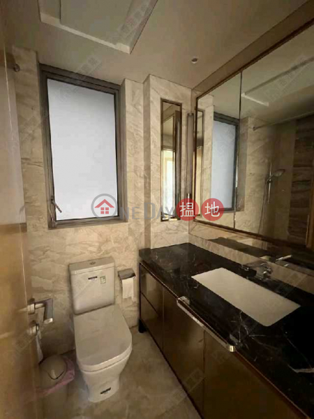 HK$ 35M Grand Austin Tower 1 | Yau Tsim Mong, 3-bedroom, 1-ensuite apartment with balcony and open sea view