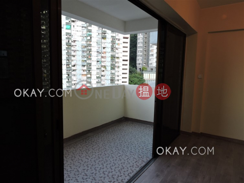 Elegant 2 bedroom with balcony | Rental, Kan Oke House 勤屋 | Wan Chai District (OKAY-R391116)_0