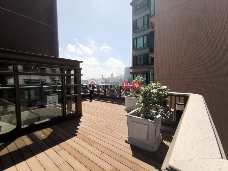 HK$ 108,000/ month | Castle One By V | Western District decent Penthouse, 3 bedrooms with rooftop in midlevels