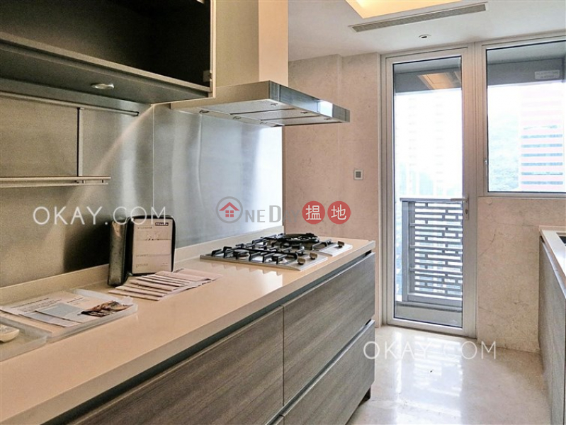 Unique 3 bedroom with balcony & parking | Rental | Marinella Tower 1 深灣 1座 Rental Listings