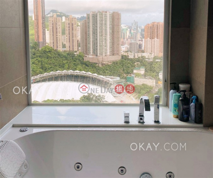 HK$ 33.8M | Swiss Towers | Wan Chai District | Exquisite 2 bed on high floor with balcony & parking | For Sale