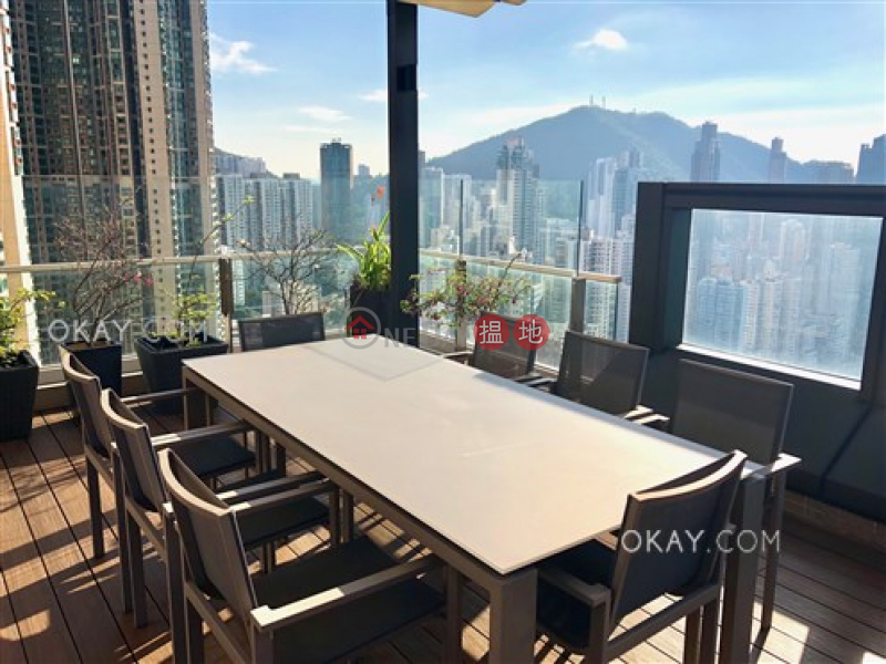 Rare penthouse with sea views, rooftop & balcony | Rental | Harbour One 維壹 Rental Listings