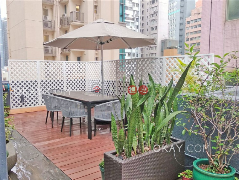 Unique 1 bedroom on high floor with rooftop | Rental | 9-13 Shelley Street 些利街9-13號 Rental Listings