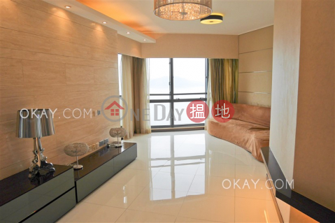Lovely 2 bedroom on high floor with sea views & balcony | For Sale | Pacific View 浪琴園 _0