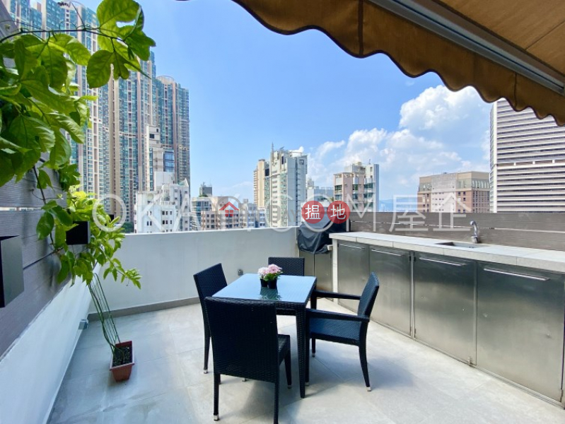 Popular 1 bedroom with terrace | Rental, Poga Building 保基大廈 Rental Listings | Western District (OKAY-R179331)