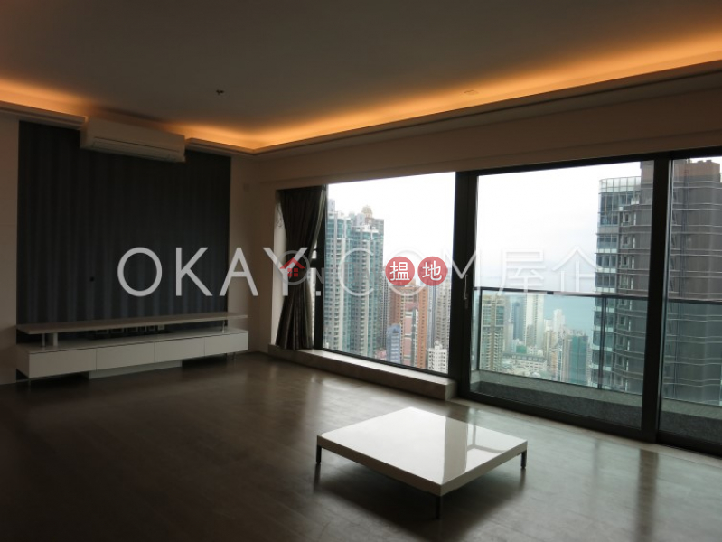 HK$ 75,000/ month | Azura Western District, Luxurious 3 bed on high floor with harbour views | Rental