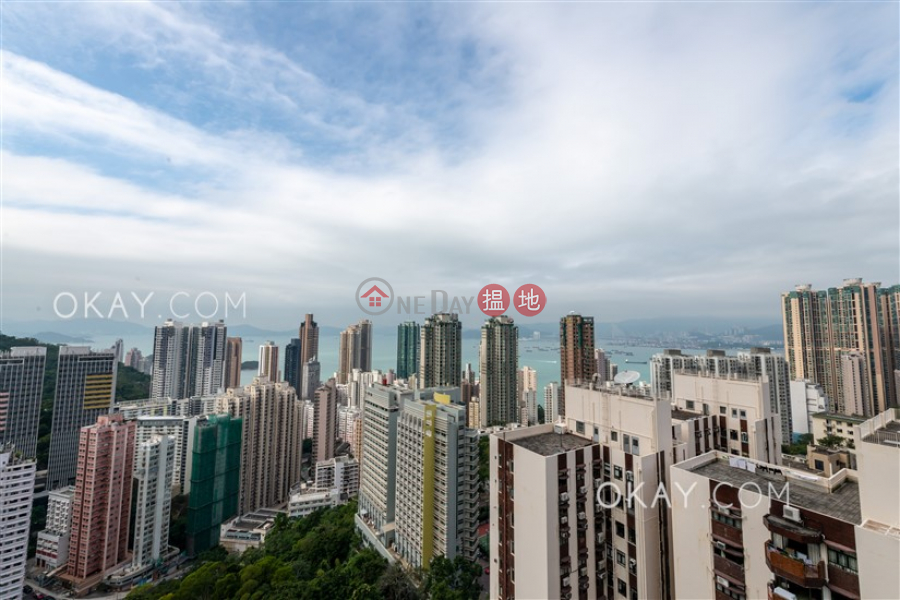 Gorgeous 3 bed on high floor with sea views & parking | Rental | Emerald Garden 嘉瑜園 Rental Listings