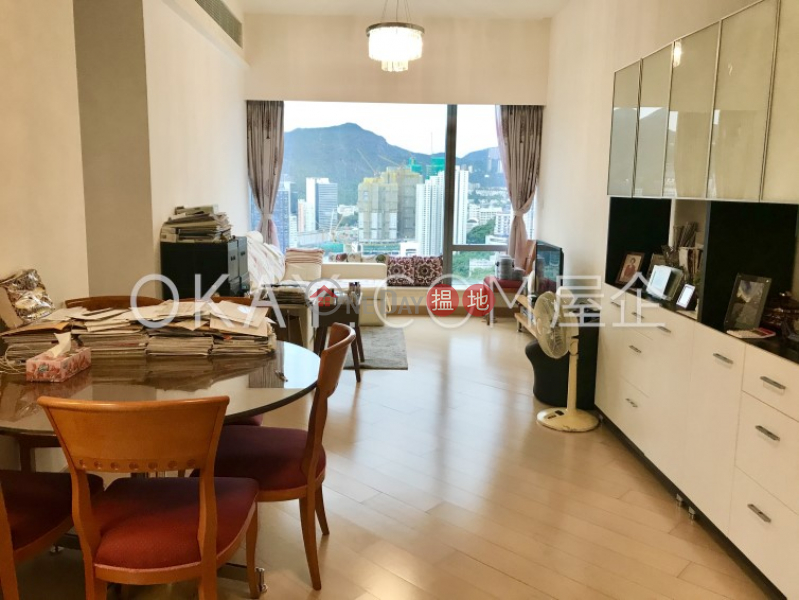Unique 2 bedroom on high floor with sea views & balcony | For Sale | Larvotto 南灣 Sales Listings