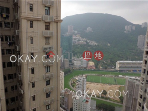 Charming 3 bedroom on high floor with balcony & parking | Rental | Beverly Hill 比華利山 _0