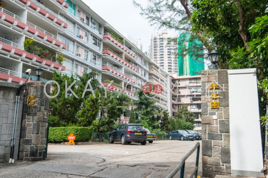 HK$ 100,000/ month Pine Court Block A-F, Central District | Stylish 4 bedroom with balcony & parking | Rental