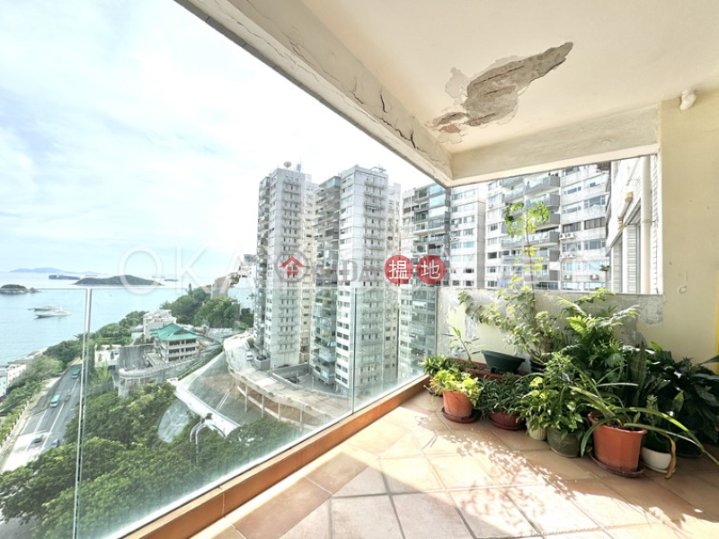 Efficient 3 bedroom with sea views, balcony | Rental | Repulse Bay Garden 淺水灣麗景園 Rental Listings