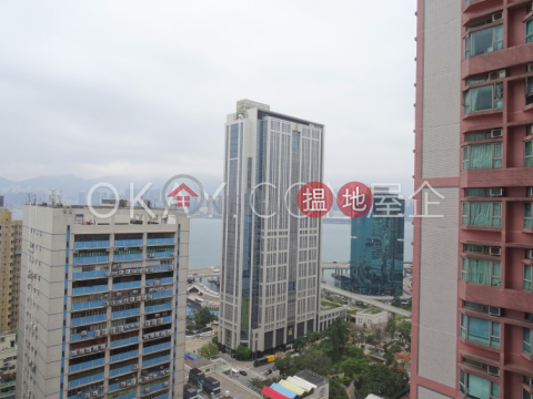Unique 3 bedroom on high floor with sea views | For Sale | Island Place 港運城 _0