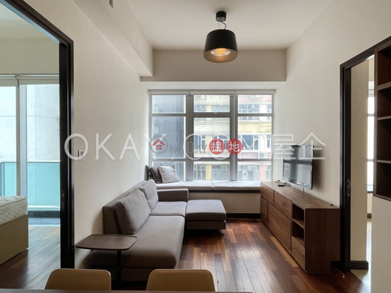 Elegant 2 bedroom with balcony | Rental, J Residence 嘉薈軒 Rental Listings | Wan Chai District (OKAY-R63866)