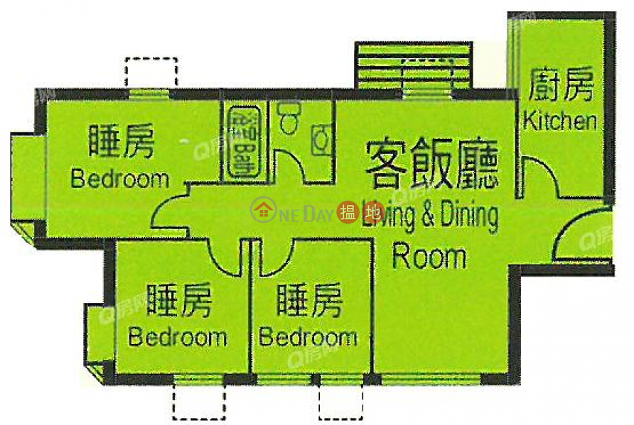 Property Search Hong Kong | OneDay | Residential Sales Listings | Heng Fa Chuen Block 31 | 3 bedroom Mid Floor Flat for Sale