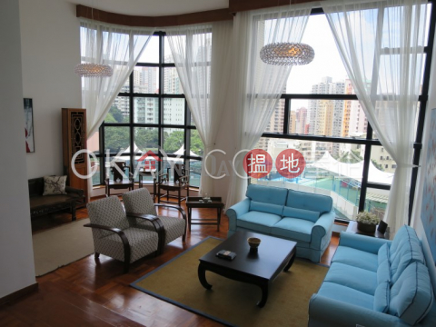 Stylish 3 bedroom with harbour views & parking | Rental | Queen's Garden 裕景花園 _0