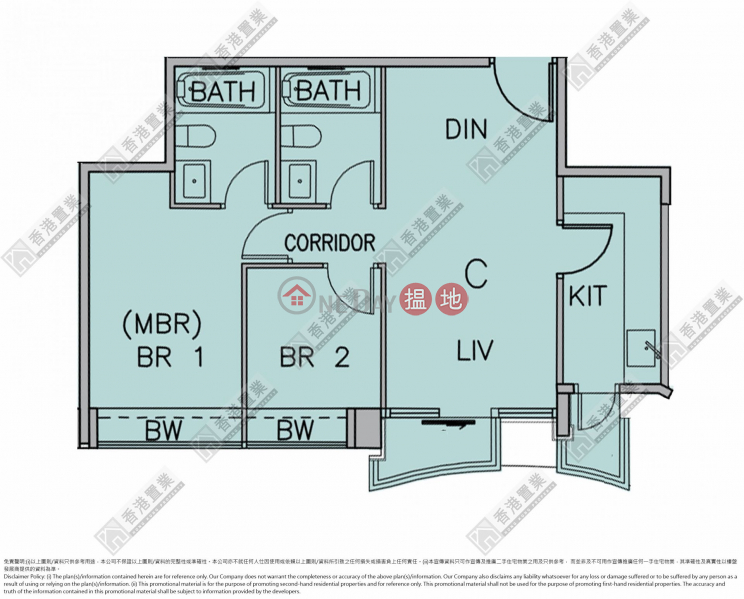 Grand Austin Tower 3A Middle 23C Unit, Residential | Sales Listings | HK$ 16.8M