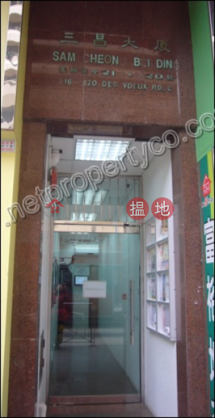 Spacious office for rent in Sheung Wan, Sam Cheong Building 三昌大廈 Rental Listings | Western District (A061546)