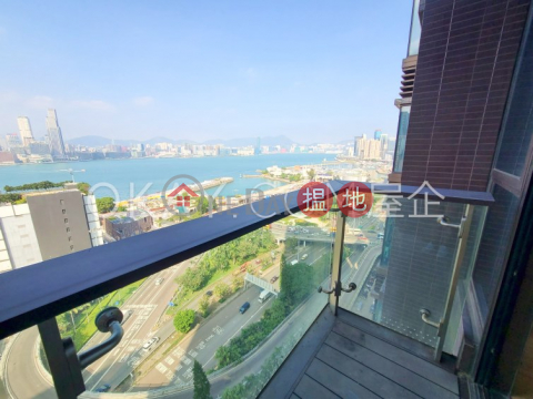 Elegant 2 bedroom with harbour views & balcony | For Sale | The Gloucester 尚匯 _0