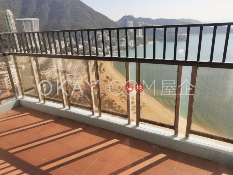Efficient 4 bed on high floor with sea views & balcony | Rental | Repulse Bay Apartments 淺水灣花園大廈 Rental Listings