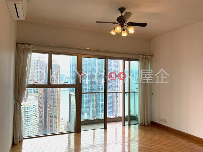 Elegant 3 bedroom on high floor with balcony | Rental | Sorrento Phase 2 Block 1 擎天半島2期1座 Rental Listings