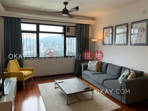 Efficient 3 bed on high floor with sea views & rooftop | Rental | Villa Lotto Block B-D 樂陶苑 B-D座 _0