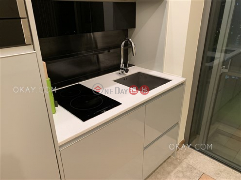 Property Search Hong Kong | OneDay | Residential | Rental Listings | Unique 1 bedroom on high floor with sea views & balcony | Rental