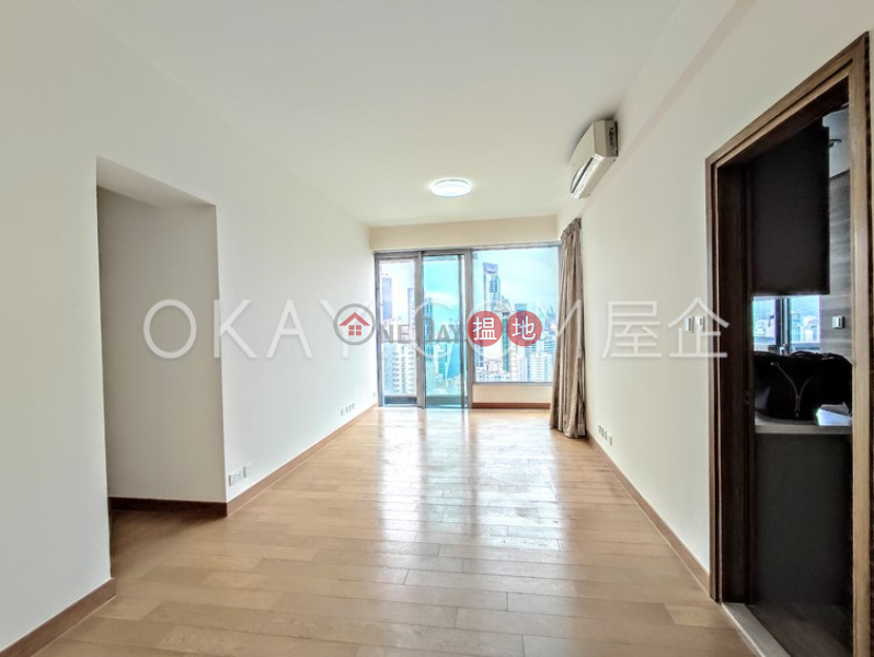 Unique 3 bedroom on high floor with balcony & parking | For Sale | One Wan Chai 壹環 Sales Listings
