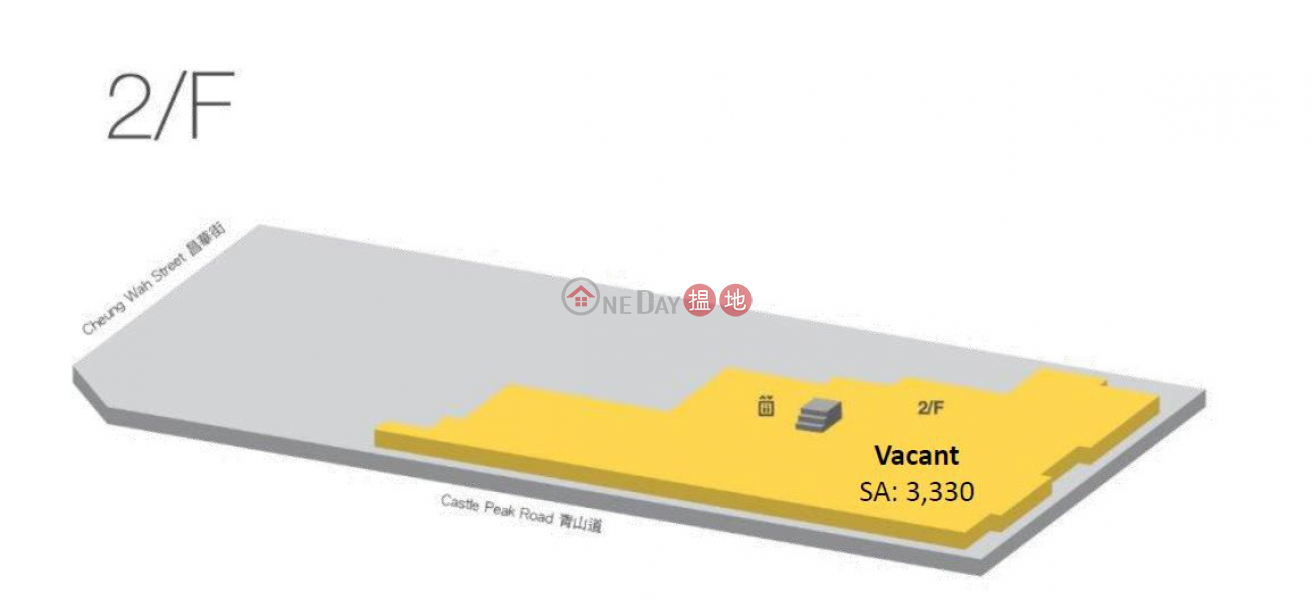 HK$ 80,000/ month, Heya Delight Cheung Sha Wan 安居工商 何生 免佣 獨立LIFT 高樓底
