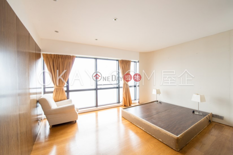 Stylish 4 bed on high floor with sea views & balcony | Rental | Pacific View Block 3 浪琴園3座 Rental Listings