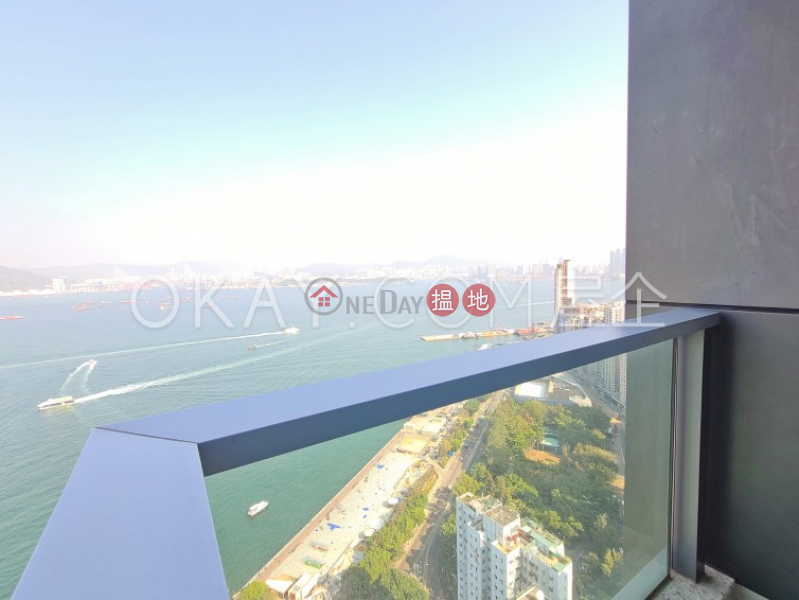 HK$ 63,000/ month, Townplace | Western District, Lovely 3 bedroom on high floor with sea views & balcony | Rental