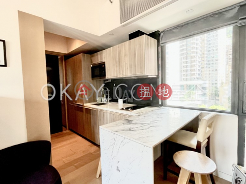 Stylish 1 bedroom on high floor with balcony | For Sale | Gramercy 瑧環 _0