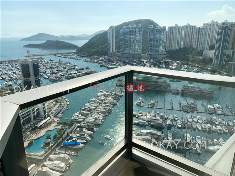 Unique 1 bedroom on high floor with balcony & parking | Rental | Marinella Tower 9 深灣 9座 Rental Listings