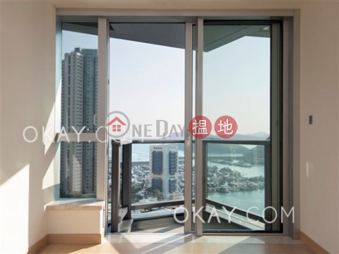 Tasteful 1 bed on high floor with sea views & balcony | For Sale | Marinella Tower 9 深灣 9座 _0