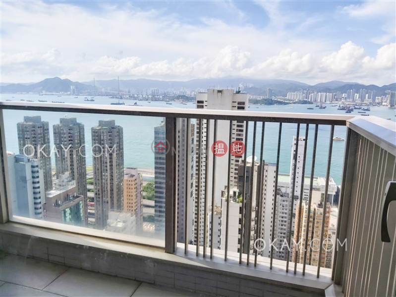 Elegant 2 bed on high floor with harbour views | Rental | Island Crest Tower 1 縉城峰1座 Rental Listings