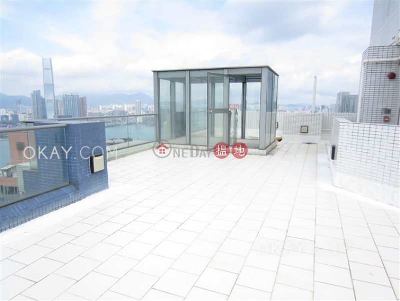 HK$ 50M | One Pacific Heights, Western District | Exquisite 3 bed on high floor with sea views & rooftop | For Sale