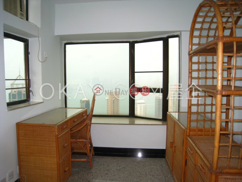 HK$ 35,000/ month | Euston Court | Western District | Popular 3 bed on high floor with sea views & balcony | Rental