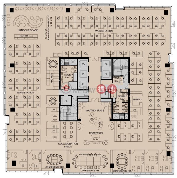 Property Search Hong Kong | OneDay | Office / Commercial Property Rental Listings, 九龍灣 The Cendas [代理盤]