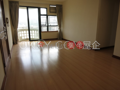 Tasteful 3 bedroom on high floor with balcony & parking | Rental | Beverly Hill 比華利山 _0