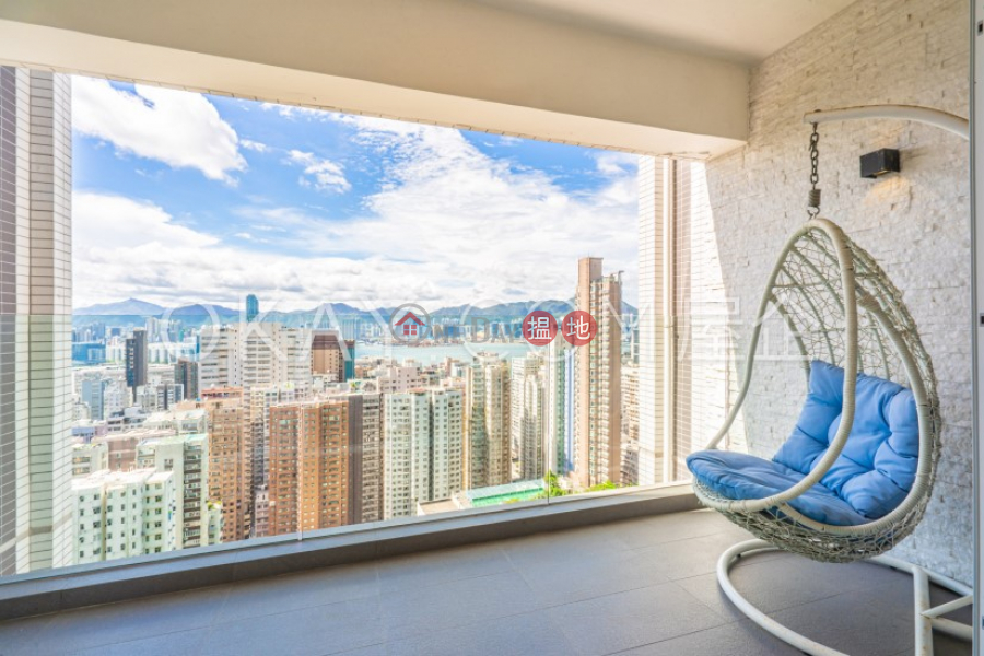 Efficient 3 bedroom with balcony & parking | Rental | Sky Scraper 摩天大廈 Rental Listings