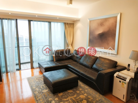 Stylish 3 bed on high floor with sea views & balcony | Rental | The Harbourside Tower 3 君臨天下3座 _0