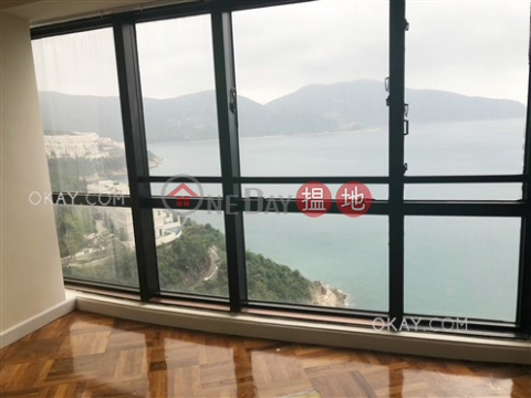 Lovely 3 bedroom on high floor with sea views & balcony | Rental | Pacific View 浪琴園 _0