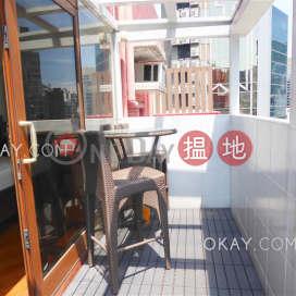 Unique 1 bedroom on high floor with rooftop & balcony | For Sale | Amber Lodge 金珀苑 _0