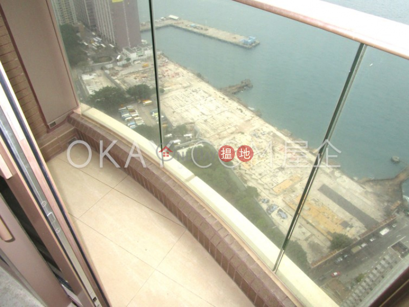 Tasteful 1 bed on high floor with sea views & balcony | Rental | 37 Cadogan Street | Western District Hong Kong | Rental HK$ 25,000/ month
