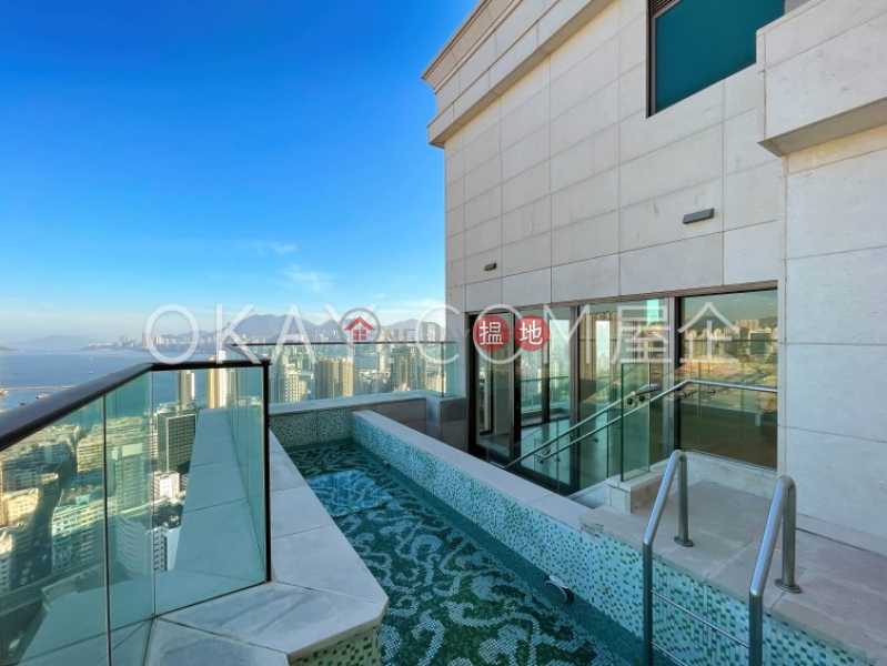 HK$ 70M, Celestial Heights Phase 1 Kowloon City | Unique 4 bed on high floor with harbour views & rooftop | For Sale