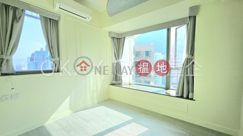 Gorgeous 2 bed on high floor with sea views & balcony | Rental | 2 Park Road 柏道2號 _0