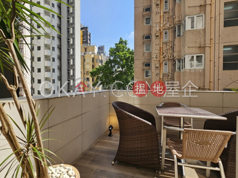 Lovely 1 bedroom with terrace | Rental, 31 Mosque Junction 摩羅廟交加街31號 | Western District (OKAY-R294413)_0