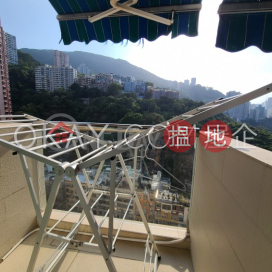 Stylish 3 bedroom on high floor with balcony & parking | For Sale | Village Tower 山村大廈 _0