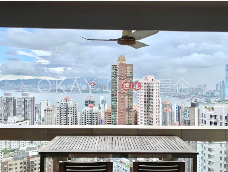 Efficient 2 bed on high floor with balcony & parking | Rental 41 Conduit Road | Western District, Hong Kong Rental, HK$ 70,000/ month