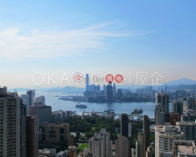 Exquisite 4 bed on high floor with sea views & balcony | For Sale 11 Tai Hang Road | Wan Chai District, Hong Kong, Sales HK$ 80M