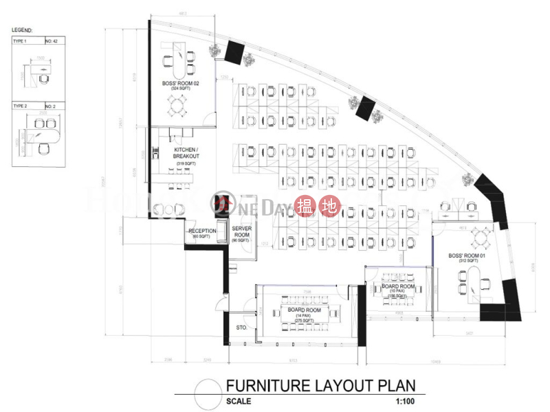 新紀元廣場寫字樓租單位出租|西區新紀元廣場(Grand Millennium Plaza)出租樓盤 (HKO-78459-AFHR)